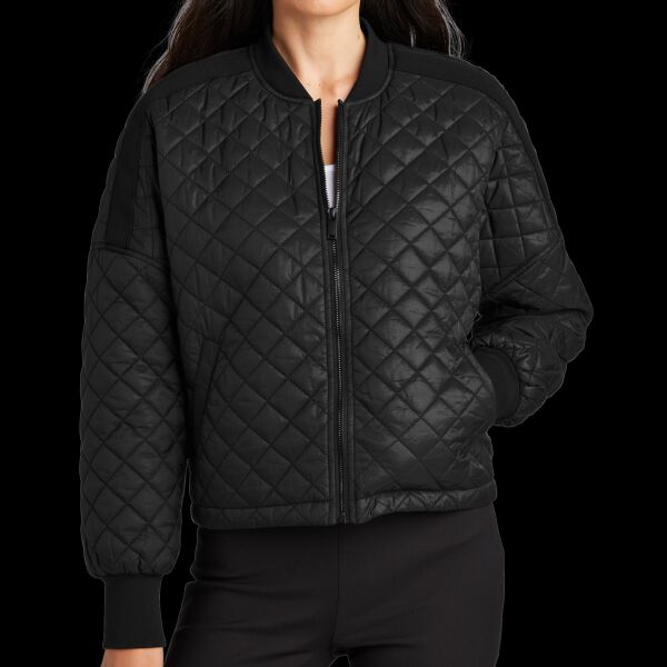 Women's Boxy Quilted Jacket Thumbnail