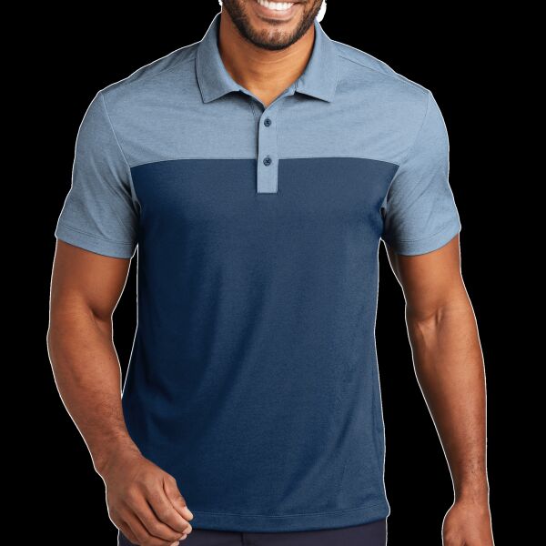 Fine Pique Blend Blocked Polo Thumbnail