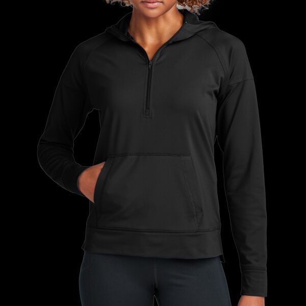Women's Sport Wick ® Stretch 1/2 Zip Hoodie Thumbnail