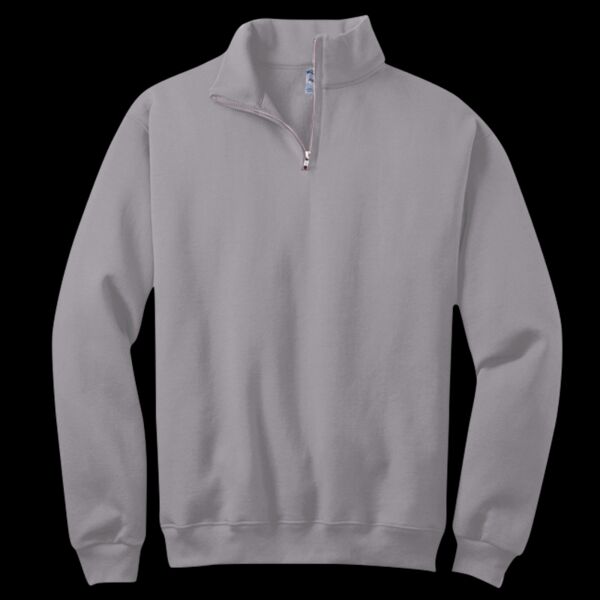 NuBlend ® 1/4 Zip Cadet Collar Sweatshirt Thumbnail