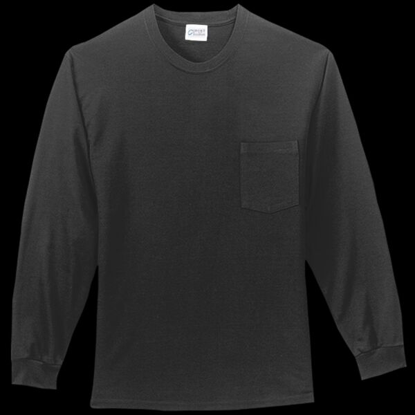 Tall Long Sleeve Essential Pocket Tee Thumbnail