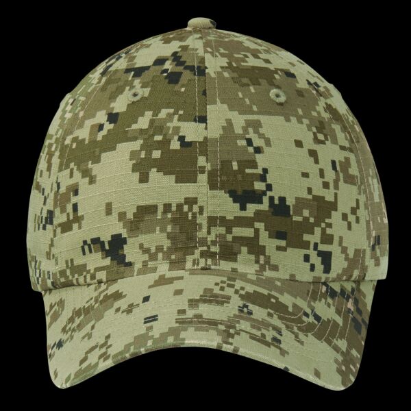 Digital Ripstop Camouflage Cap Thumbnail