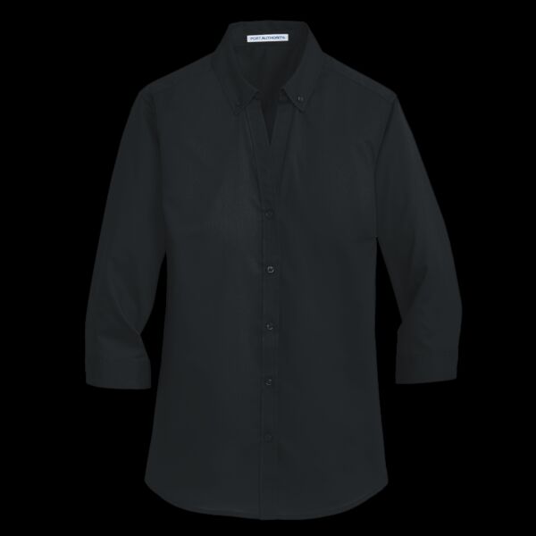 Women's 3/4 Sleeve SuperPro Twill Shirt Thumbnail