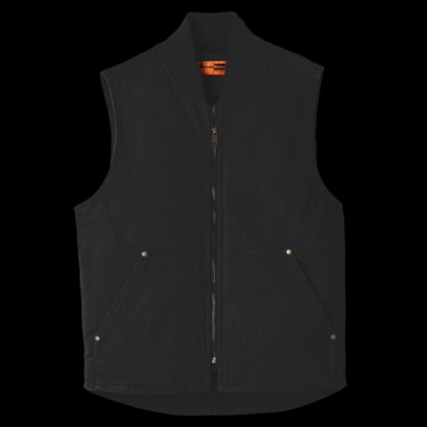 Washed Duck Cloth Vest Thumbnail