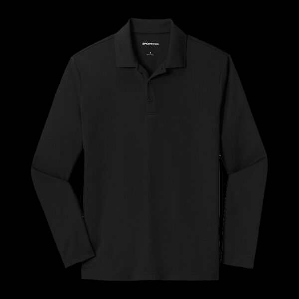 PosiCharge ® RacerMesh ® Long Sleeve Polo Thumbnail