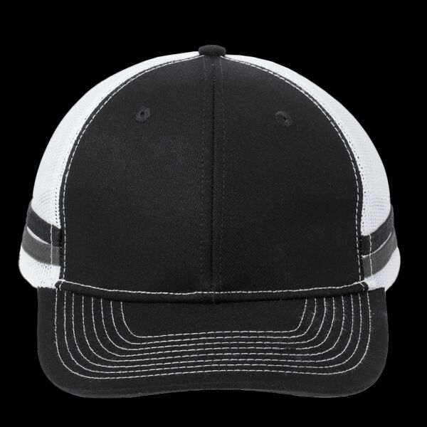 Two Stripe Snapback Trucker Cap Thumbnail