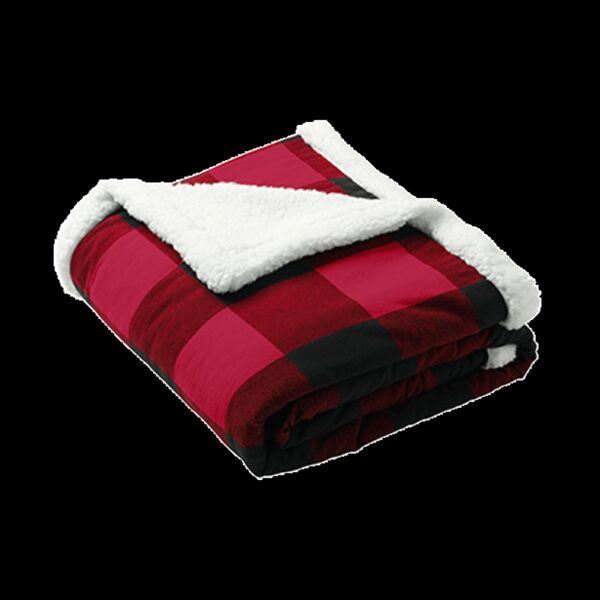 Flannel Sherpa Blanket Thumbnail