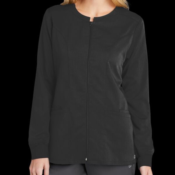Women's Premiere Flex Full Zip Scrub Jacket Thumbnail