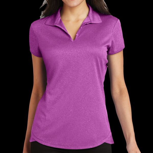 Ladies Trace Heather Polo Thumbnail