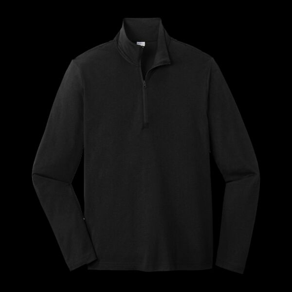 PosiCharge ® Tri Blend Wicking 1/4 Zip Pullover Thumbnail