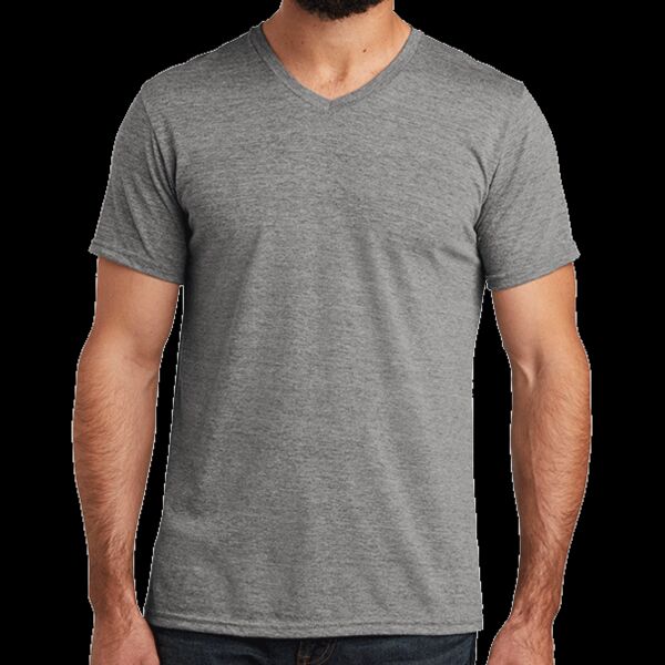Unisex Tri Blend V Neck Tee Thumbnail
