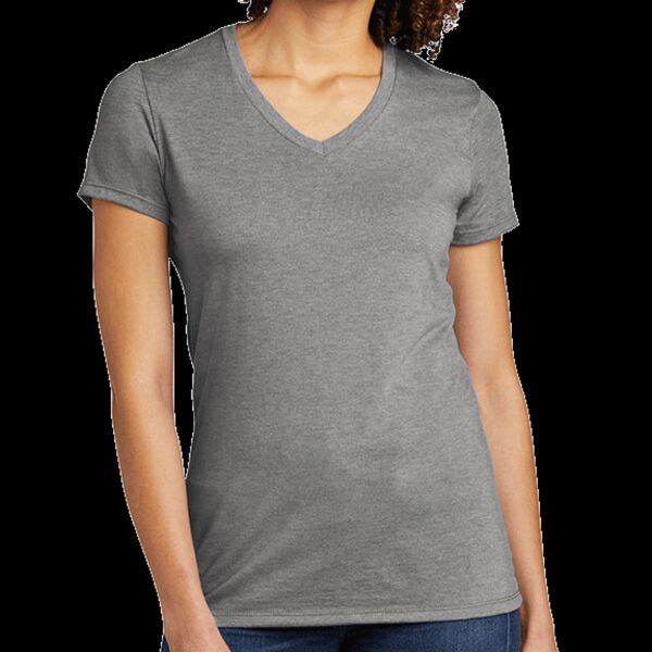 Women's Tri Blend V Neck Tee Thumbnail