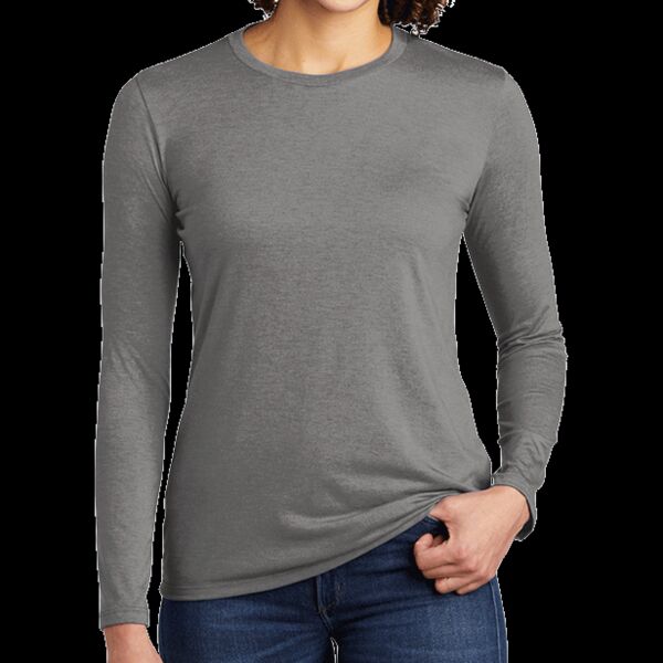 Women's Tri Blend Long Sleeve Tee Thumbnail