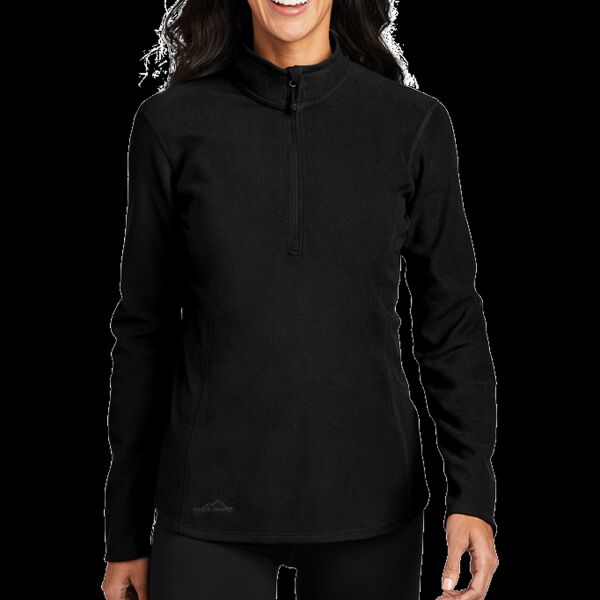 Ladies 1/2 Zip Microfleece Jacket Thumbnail