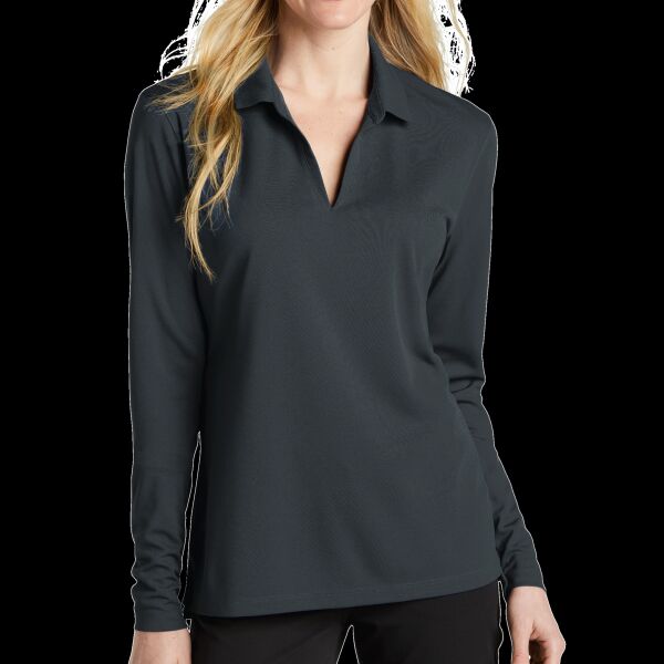Ladies Dri FIT Micro Pique 2.0 Long Sleeve Polo Thumbnail