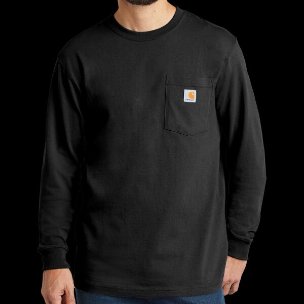 Workwear Pocket Long Sleeve T Shirt Thumbnail