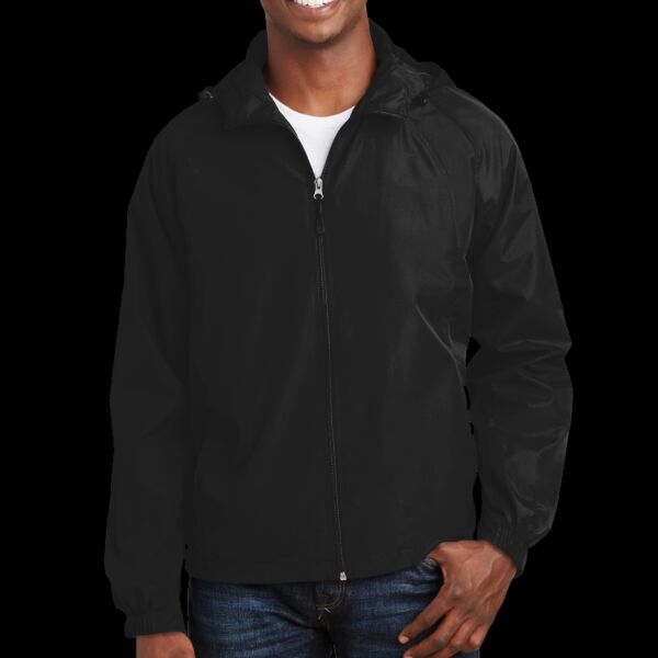 Hooded Raglan Jacket Thumbnail