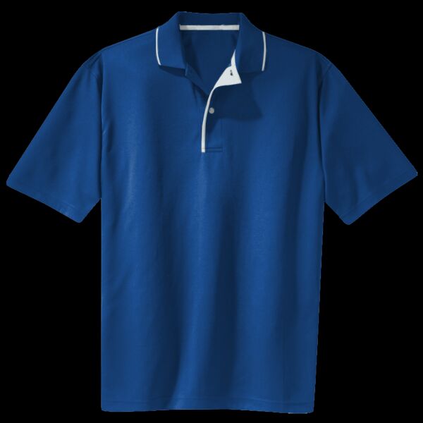 Dri Mesh ® Polo with Tipped Collar and Piping Thumbnail