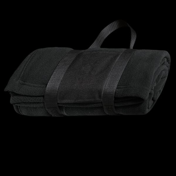 Fleece Blanket with Carrying Strap Thumbnail