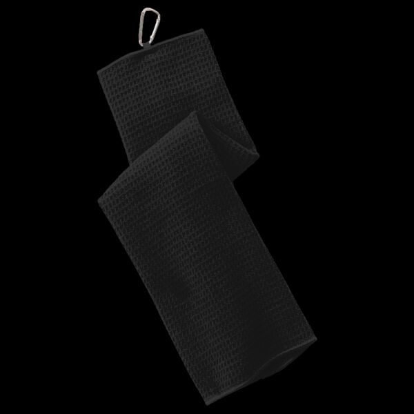 Waffle Microfiber Golf Towel Thumbnail