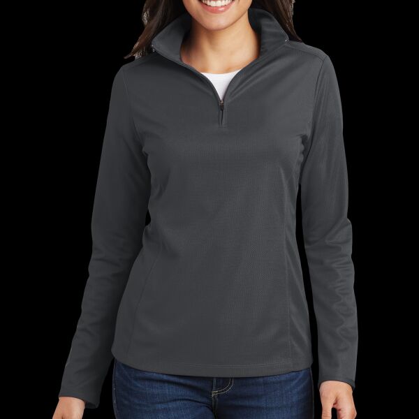 Women's Pinpoint Mesh 1/2 Zip Thumbnail