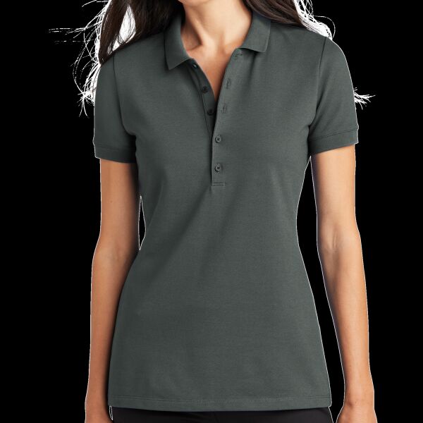 Women's Stretch Heavyweight Pique Polo Thumbnail