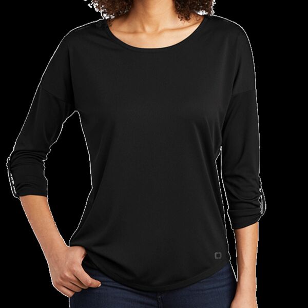 Women's Gravitate Scoop 3/4 Sleeve Thumbnail